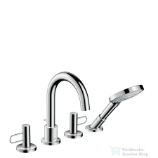 Hansgrohe AXOR UNO 4-lyukú, peremre építhető csaptelep, loop fogantyúval, króm 38445000 csaptelep