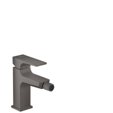 Hansgrohe Bidé csaptelep Hansgrohe Metropol clic-clac rendszerrel csiszolt fekete króm 32520340 csaptelep