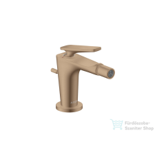 Hansgrohe CITTERIO C bidé csaptelep automata leeresztővel,szálcsiszolt vörös arany hatású 49210310 csaptelep