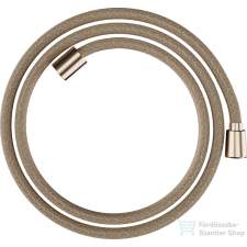 Hansgrohe Designflex 160 cm-es textil gégecső,szálcsiszolt bronz 28260140 csaptelep