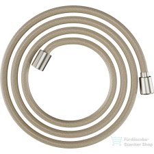 Hansgrohe Designflex 200 cm-es textil gégecső,szálcsiszolt nikkel 28230820 csaptelep