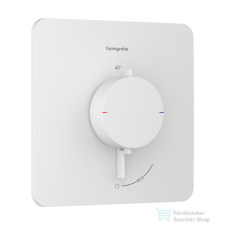 Hansgrohe ECOSTAT Comfort Q falsík alatti kád/zuhany csaptelep, matt fehér 33712700 csaptelep