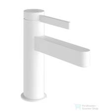 Hansgrohe FINORIS 100 hidegindításos mosdó csaptelep click-clack leeresztővel, matt fehér 76012700 csaptelep