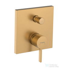Hansgrohe Finoris falsík alatti kád/zuhany csaptelep, szálcsiszolt bronz 76415140 csaptelep