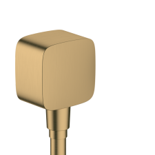 Hansgrohe FixFit csőcsatlakozás visszafolyásgátlóval szálcsiszolt bronz 26457140 csaptelep