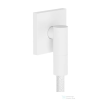Hansgrohe FIXFIT FINE E gégecső csatlakozó visszafolyásgátlóval, matt fehér 28883700
