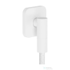 Hansgrohe FIXFIT FINE Q gégecső csatlakozó visszafolyásgátlóval, matt fehér 28884700