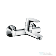 Hansgrohe FOCUS Falsíkon kívüli, fali egykaros mosdó csaptelep, leeresztő nélkül, króm 31923000 csaptelep