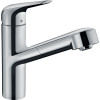 Hansgrohe Focus M42 Egykaros konyhai csaptelep kihúzható kifolyóval króm 71814000