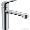 Hansgrohe FOCUS M42 egykaros mosogató csaptelep ablak előtti szereléshez, króm 71807000