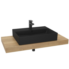 Hansgrohe fürdőszobagarnitúra Dolce 100x8x50 cm halifax tölgy KSETDO16 fürdőszoba bútor