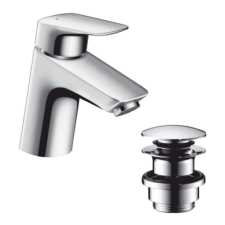  HANSGROHE Logis 100 mosdócsaptelep, egykaros, Push Open, króm csaptelep