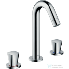 Hansgrohe LOGIS 150 3 üléses mosdócsaptelep automata leeresztővel, króm 71133000 csaptelep