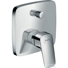 Hansgrohe LOGIS falsík alatti kád /zuhany csaptelep biztonsági kombinációval, króm 71407000 csaptelep