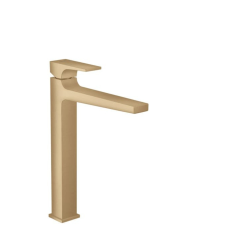 Hansgrohe Magas mosdó csaptelep Hansgrohe Metropol clic-clac rendszerrel csiszolt bronz 32512140 csaptelep