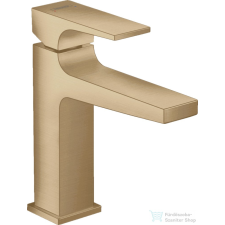 Hansgrohe METROPOL 110 mosdócsaptelep klik-klak leeresztővel, szálcsiszolt bronz 32507140 csaptelep