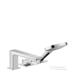 Hansgrohe METROPOL 3-lyukú, egykaros kádcsaptelep, peremre építhető, króm 74551000