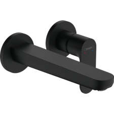 Hansgrohe Mosdó csaptelep falsík alatti 20 cm, Rebris S matt fekete, Hansgrohe csaptelep