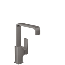 Hansgrohe Mosdó csaptelep Hansgrohe Metropol clic-clac rendszerrel csiszolt fekete króm 32511340 csaptelep