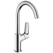 Hansgrohe Mosdó csaptelep leeresztőszelep nélkül elforgatható 210, Logis króm, Hansgrohe csaptelep