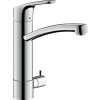 Hansgrohe Mosogató csaptelep Hansgrohe Focus M41 elzárószeleppel króm 31803000