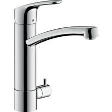 Hansgrohe Mosogató csaptelep Hansgrohe Focus M41 elzárószeleppel króm 31803000 csaptelep