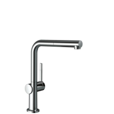 Hansgrohe Mosogató csaptelep Hansgrohe Talis kihúzható zuhannyal króm 72809000 csaptelep