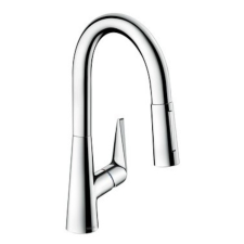 Hansgrohe Mosogató csaptelep Hansgrohe Talis M51 kihúzható zuhannyal, 2 áram króm 72815000 csaptelep