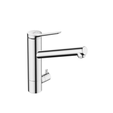Hansgrohe Mosogató csaptelep Hansgrohe Zesis elzárószeleppel króm 74808000 csaptelep