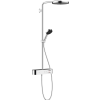 Hansgrohe Pulsify S Showerpipe 260 1 jet és ShowerTablet Select 400 króm
