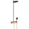 Hansgrohe PULSIFY Showerpipe 260 Showertablet termosztátos zuhanyrendszer,Csiszolt bronz 24240140