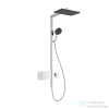 Hansgrohe RAINDANCE ALIVE Q Puro Showerpipe 210/340 Ecosmart 1 jet termosztátos zuhanyrendszer, króm 24581000