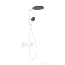 Hansgrohe RAINDANCE ALIVE S 1 jet termosztátos zuhanyrendszer, matt fehér 24582700 csaptelep