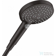 Hansgrohe RAINDANCE S 120 Powderrain kézizuhany, 3 Jet, matt fekete 26014670 csaptelep
