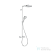 Hansgrohe RAINDANCE S Showerpipe 240, 1jet, Ecosmart+ termosztátos zuhanyrendszer, króm 28825000