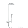 Hansgrohe Raindance Select E 360 EcoSmart Showerpipe 9 liter/perc, króm 27286000