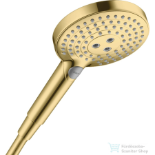 Hansgrohe Raindance Select S 120 3jet Ecosmart kézizuhany, polírozott arany hatású 26531990 csaptelep