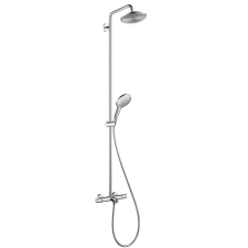  Hansgrohe Raindance Select Showerpipe &#216; 240 mm - Termosztátos csapteleppel kádhoz, króm 27117000 fürdőkellék