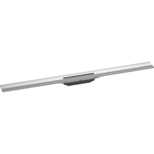 Hansgrohe RainDrain Flex Zuhanylefolyó színkészlet 1000, méretre vágható, fali illesztéshez rozsdamentes acél 56053800 építőanyag