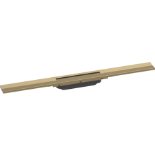 Hansgrohe RainDrain Flex Zuhanylefolyó színkészlet 700, méretre vágható szálcsiszolt bronz 56043140 építőanyag