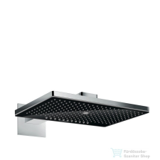 Hansgrohe Rainmaker Select 460 3jet fejzuhany zuhanykarral, fekete üveg 24007600 csaptelep