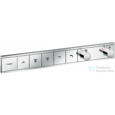 Hansgrohe RainSelect Falsík alatti termosztátos csaptelep színkészlet 5 fogyasztóhoz, 15384000 csaptelep