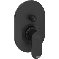 Hansgrohe Rebris S falsík alatti kád /zuhany csaptelep, matt fekete 72449670 csaptelep