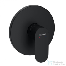 Hansgrohe Rebris S falsík alatti kád /zuhany csaptelep, matt fekete 72667670 csaptelep