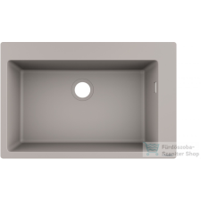 Hansgrohe S51 S510-F660 beépített mosogatómedence 660, betonszürke 43313380 mosogatótálca