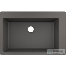 Hansgrohe S51 S510-F660 beépített mosogatómedence 660, kőszürke 43313290 mosogatótálca