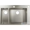 Hansgrohe S71 S712-F655 mosogatómedence 755x500 mm, rozsdamentes acél 43310800