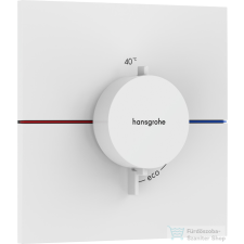 Hansgrohe ShowerSelect Comfort E termosztát falsík alatti szereléshez,matt fehér 15574700 csaptelep