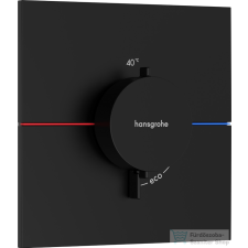 Hansgrohe ShowerSelect Comfort E termosztát falsík alatti szereléshez,matt fekete 15574670 csaptelep