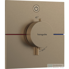 Hansgrohe ShowerSelect Comfort E termosztát falsík alatti szereléshez,szálcsiszolt bronz 15571140 csaptelep